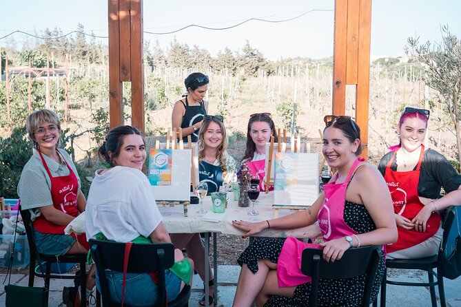 Art Experience with Wine - Sip and Paint in Sliema: Why This Works for a Malta Night In