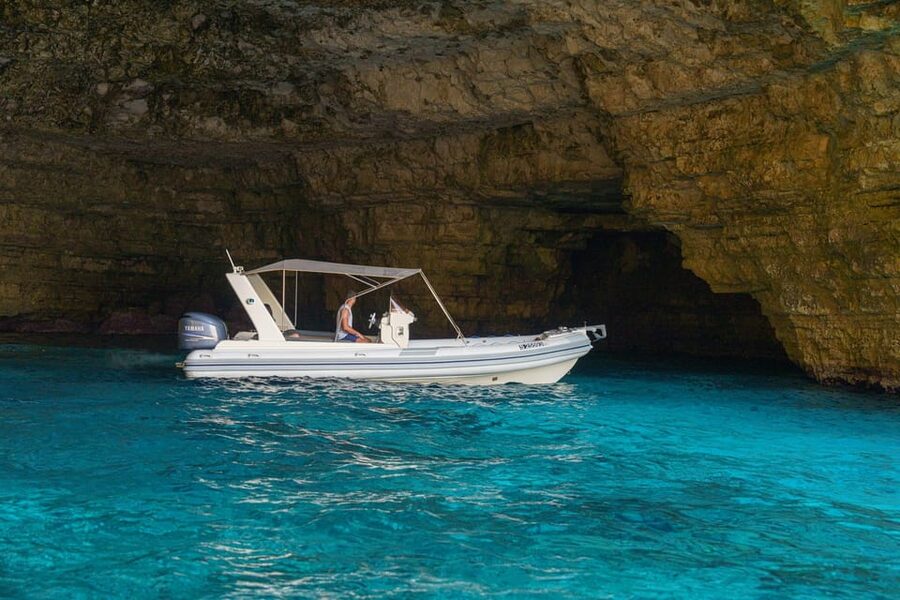 Blue Lagoon, Crystal Lagoon & Comino Caves Private Boat Tour - Saint Mary’s Tower: the photo stop with real momentum