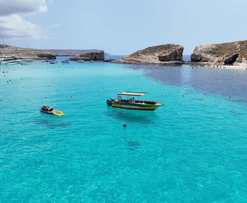 Blue Lagoon:Malta Crystal Lagoon, Comino,Private Speedboat - What’s included (and what you’ll need to bring)