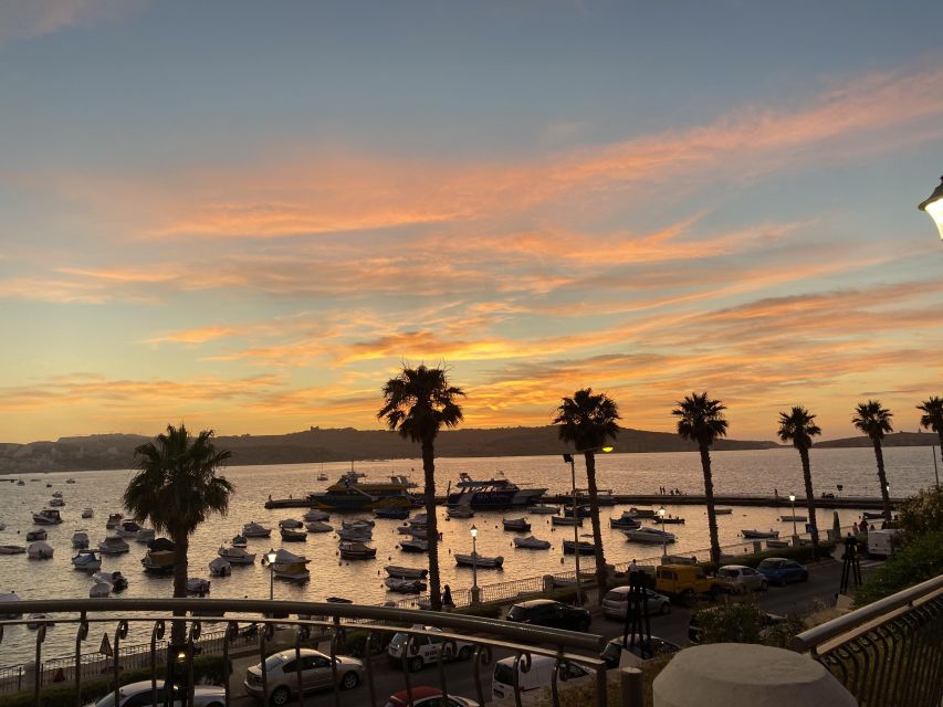 Bugibba: Scenic Sunset Cruise with Blue Lagoon Swim Stop - Blue Lagoon Swim Stop Near Comino: What to Expect and How to Prep