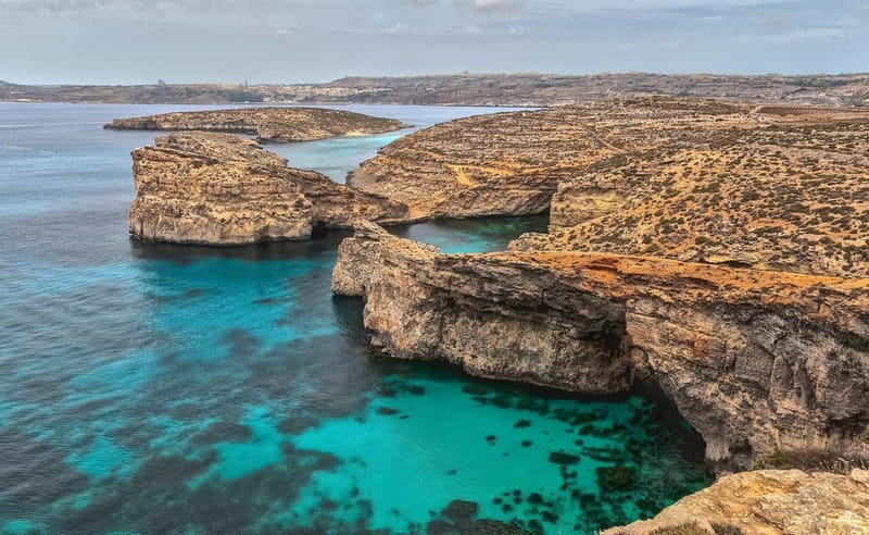 Coastal Ferry Cruise to The Blue Lagoon (Comino Island) - Blue Lagoon Swimming in Crystal-Clear Water (and Real Crowds)
