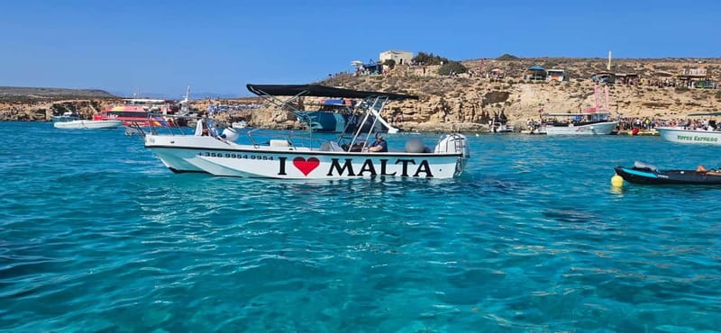 comino and blue lagoon private boat - Blue Lagoon time: how to use the water you paid for