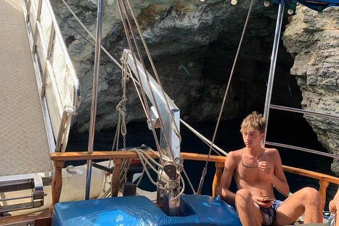 Comino, Blue Lagoon and Caves. Tour A - How the Gozo option works (it’s brief, and you stay onboard)