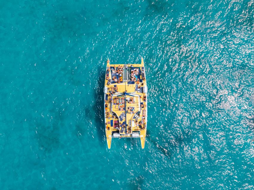Comino: Blue Lagoon Catamaran Cruise with Lunch and Open Bar - The Spirit of Malta catamaran: comfort is the real upgrade