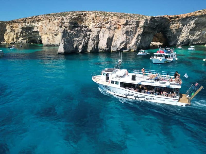 Comino Blue Lagoon & Crystal Lagoon - 3 Bay Cruise - Crystal Lagoon: Your 1-Hour Start in Clear, Calm Water