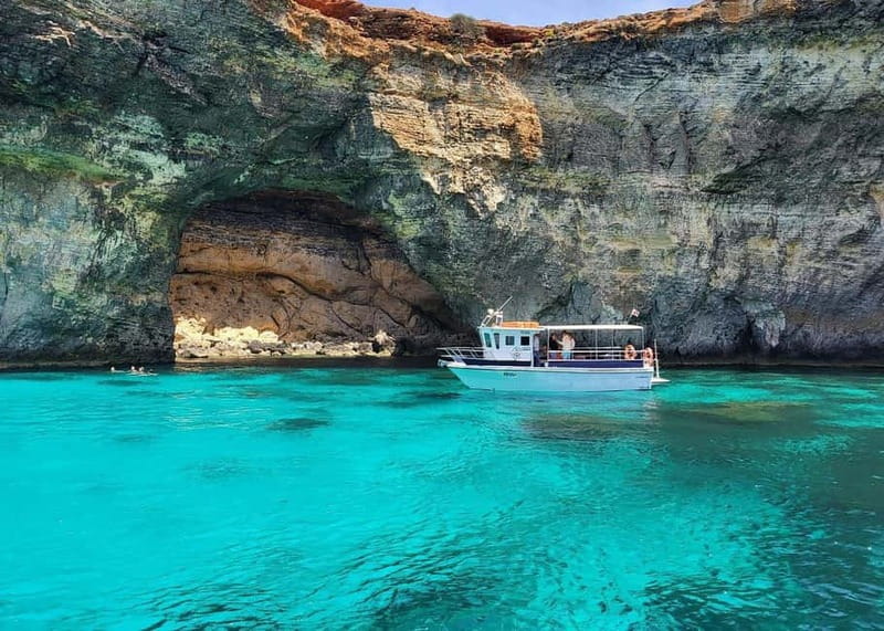Comino: Blue Lagoon, Crystal Lagoon and Sea Caves Boat Tour - Key highlights to know before you go