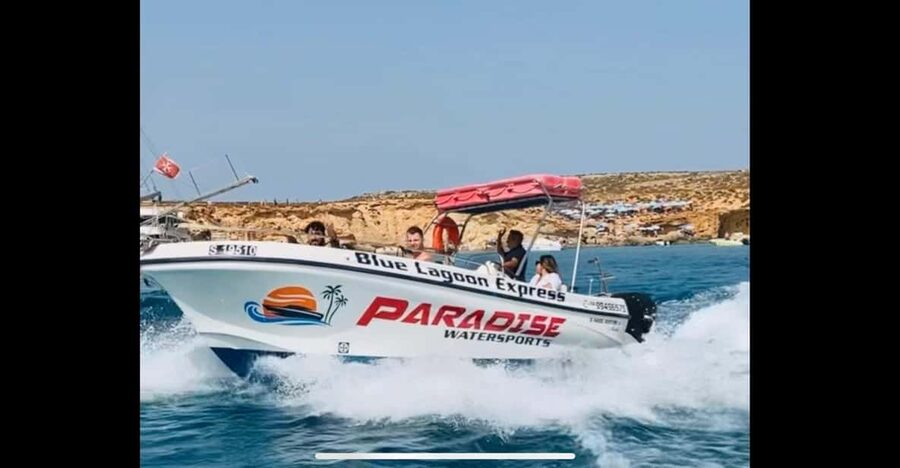 Comino Blue Lagoon Express - Choosing Your Departure and Return (Hourly 9:00 to 7:00)