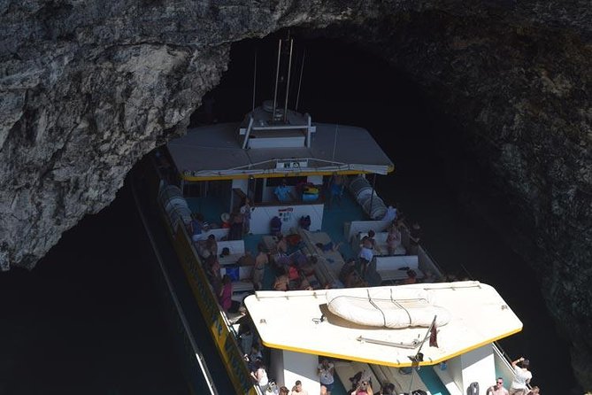 Comino Island: including Blue Lagoon, Crystal Lagoon & sea caves - Catamaran cruising from Bugibba: the ride, the views, and the pace