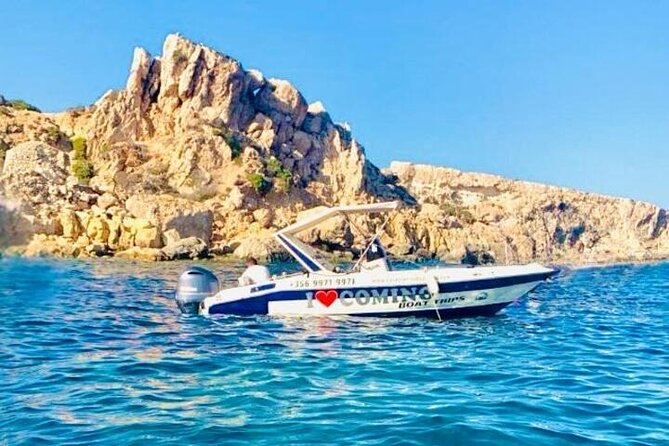 Comino Private Boat Tour in Malta - Stop 3: Cominotto Reef and the cave swim-through option