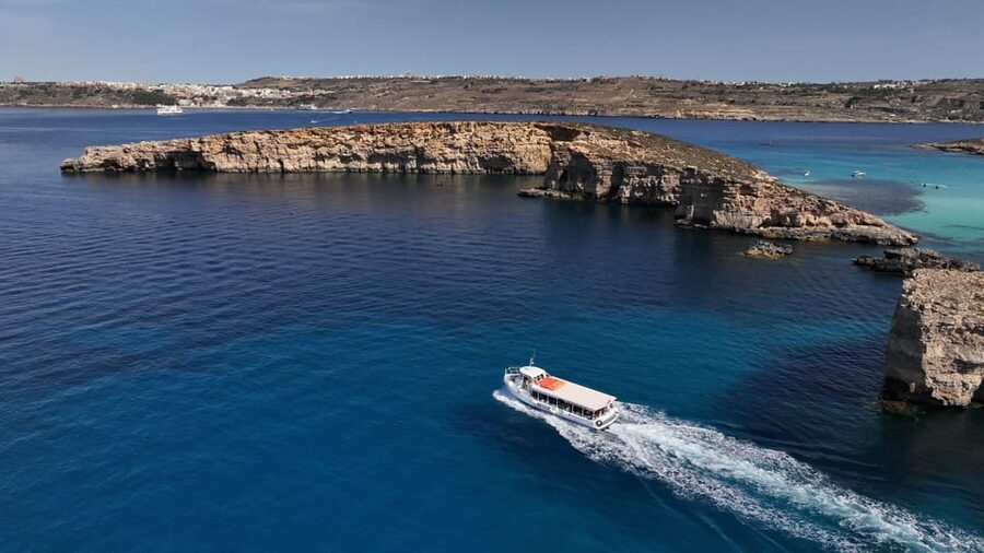 Ferry service to Blue Lagoon (opt. stop in Gozo)& Caves trip - Price and value: $17 for transport, lagoon time, caves, and options