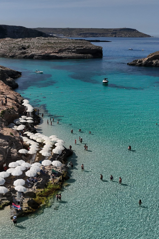 Ferry service to Blue Lagoon (opt. stop in Gozo)& Caves trip - Crowds and schedule reality: how to make it feel easier