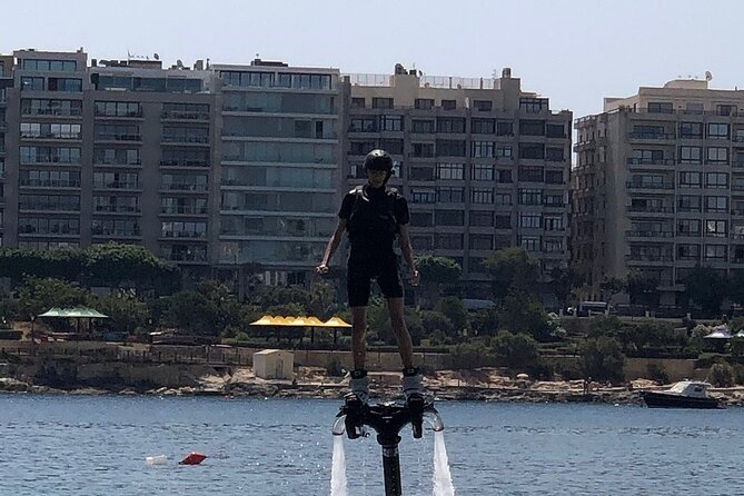 Flyboard Teaser Flight (20min) - The timing: 20-minute flight inside a ~35-minute session