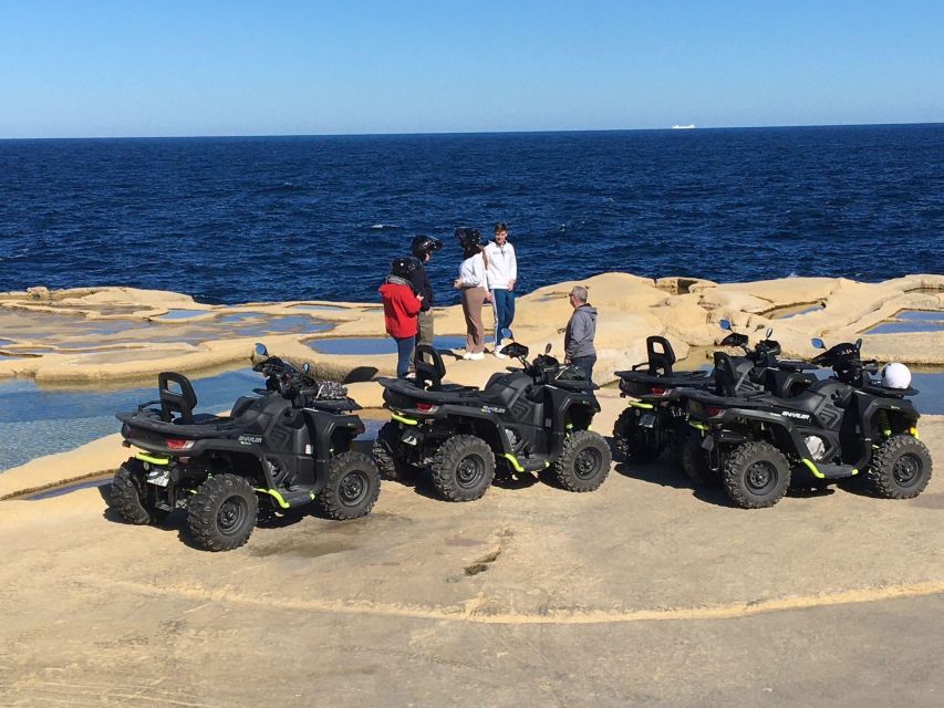 From Malta: Blue Lagoon and Gozo Tour w/Quads and Dinner - The 570cc quad ride on Gozo: adrenaline with structure