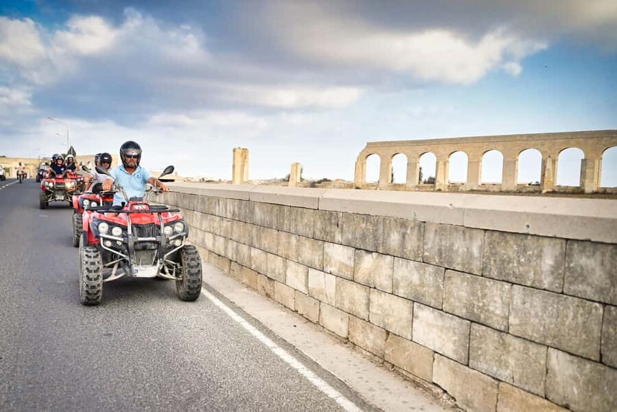 From Malta: Full-Day Gozo Quad Tour with Lunch and Boat Ride - From Malta to Gozo and back: ferry plus a powerboat that changes the mood