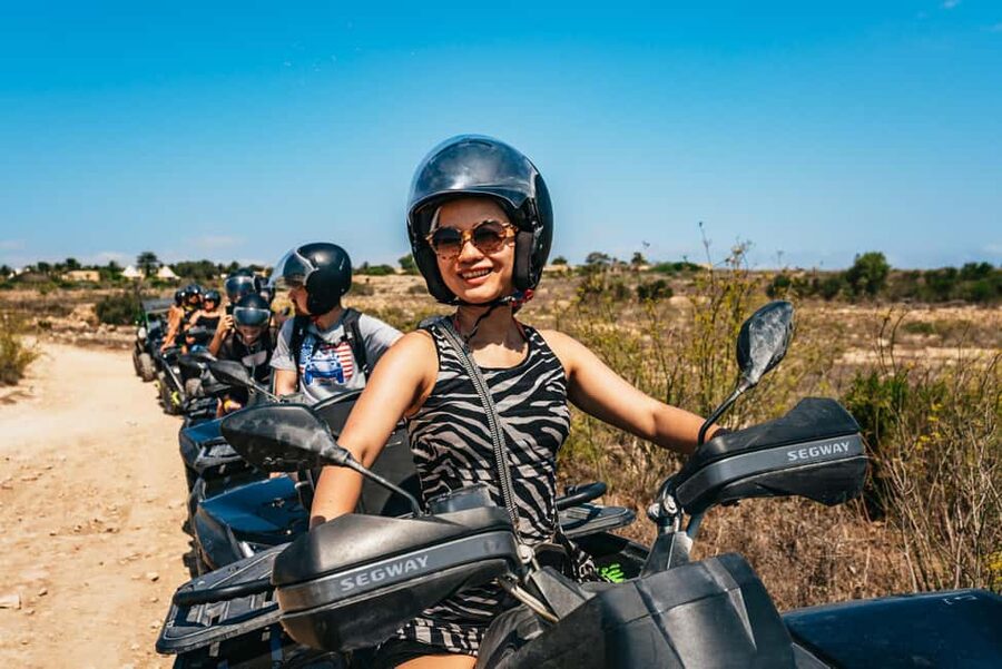 From Malta: Gozo & Comino Quad Bike & Boat Tour with Lunch - Pjazza l-Għejun to Dwejra Bay: geology, rock legends, and time to breathe