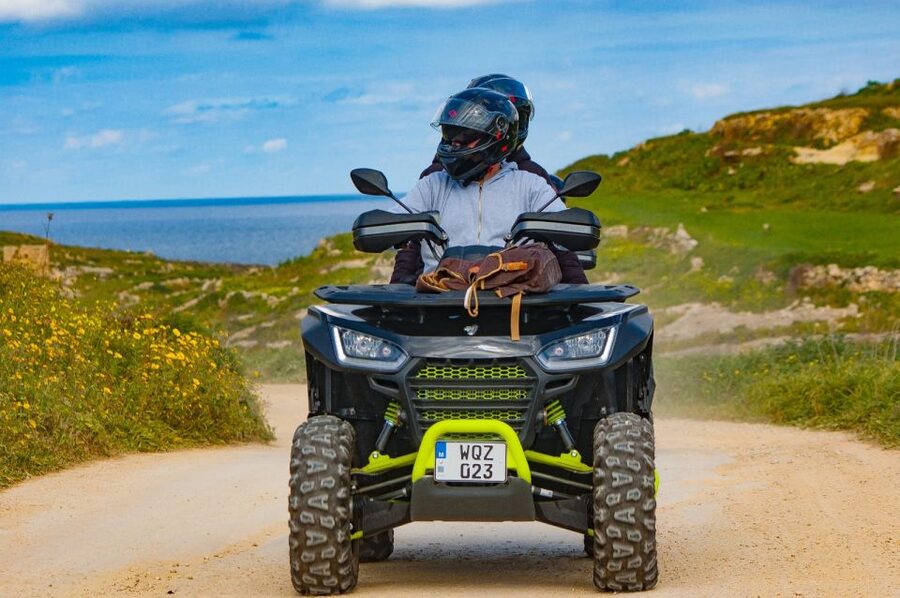 From Malta: Gozo & Comino Quad Bike & Boat Tour with Lunch - Sannat lunch and snacks: where the tour slows down on purpose