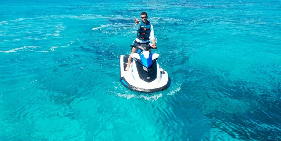 From Mellieħa: Comino, Blue Lagoon, and Gozo Jet Ski Tour - Santa Marija Bay and the Comino Caves: Fun Route, Big-View Payoff