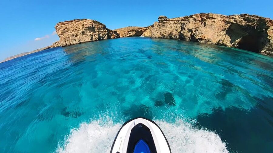 From Mellieħa: Comino, Blue Lagoon, and Gozo Jet Ski Tour - Swimming and Snorkel Time in Summer: A Real Break From the Speed