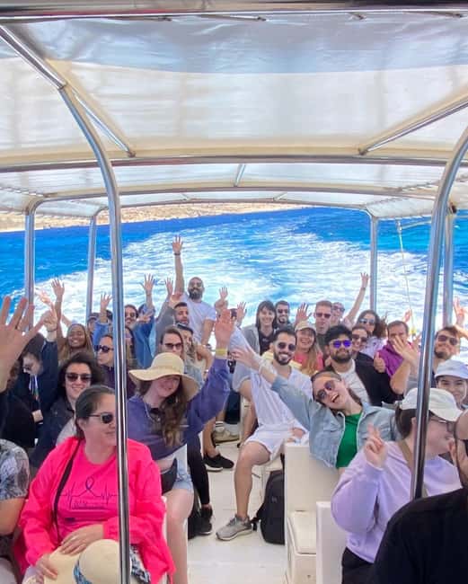 From Sliema: Comino & Blue Lagoon Trip - Including Boat Ride - The return plan: speedboat back and private coach to Sliema