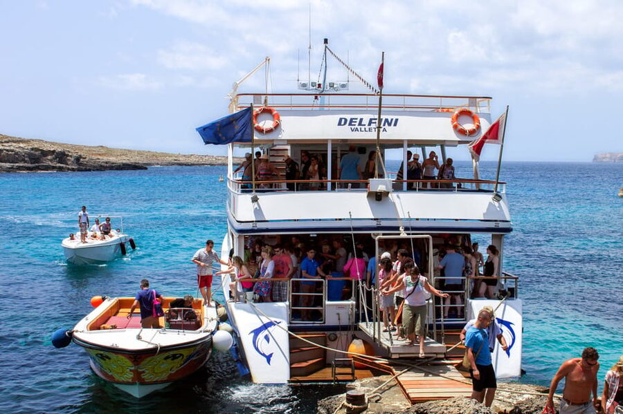 From Sliema: Full-Day Cruise to Comino and the Blue Lagoon - On-board comfort: air-conditioning, toilets, and the snack-and-bar rhythm