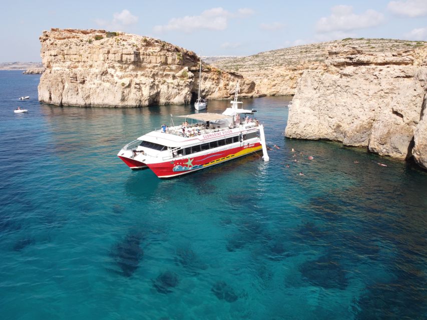 From Sliema: Gozo, Comino and Blue Lagoon Cruise - The boat ride north: views for the time you can’t control
