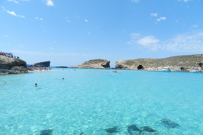 From Sliema: Malta Cruise to Blue Lagoon, Crystal Lagoon & Caves - The Malta coastline cruise: views you won’t recreate later