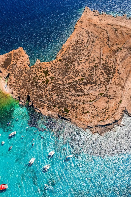 From St. Julian's: Gozo, Comino, Blue Lagoon by Powerboat - Comino Island and the Blue Lagoon: incredible water, crowded afternoons