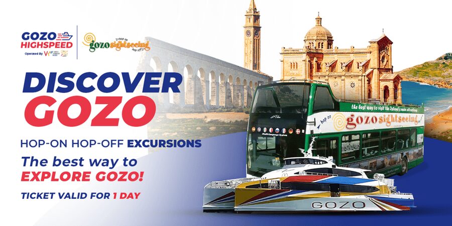 From Valetta: Catamaran Tour with Hop-On, Hop-Off Gozo Tour - Hop-on, hop-off on Gozo: how to use the open-top bus well