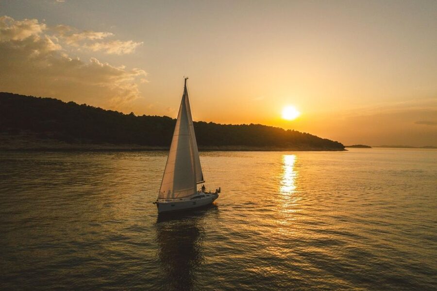 From Valletta: Full Day Private Charter on a Sailing Yacht - A Private 45-Foot Yacht Day from Valletta (Mowgli, Skipper Included)