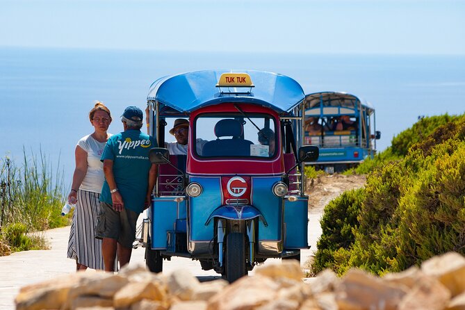 Gozo All Inclusive Chauffeured Tuk Tuk Day Tour - Blue Lagoon - Crossing to Gozo: boat time and how it affects the day