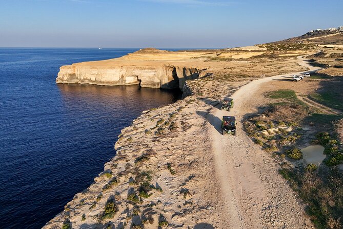 GOZO All Inclusive Self Drive 4x4 Jeep Day or Sunset tour - Ta’ Pinu and Xwejni Salt Pans: faith and work you can photograph