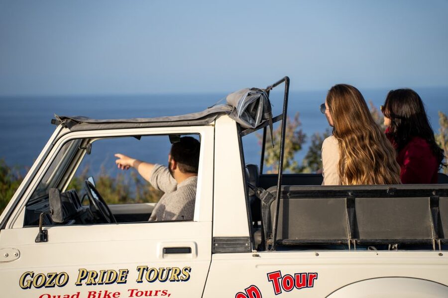 Gozo: Customizable Private Guided UTV Tour with Lunch - Morning logistics: pickup times in Malta and the run to Gozo