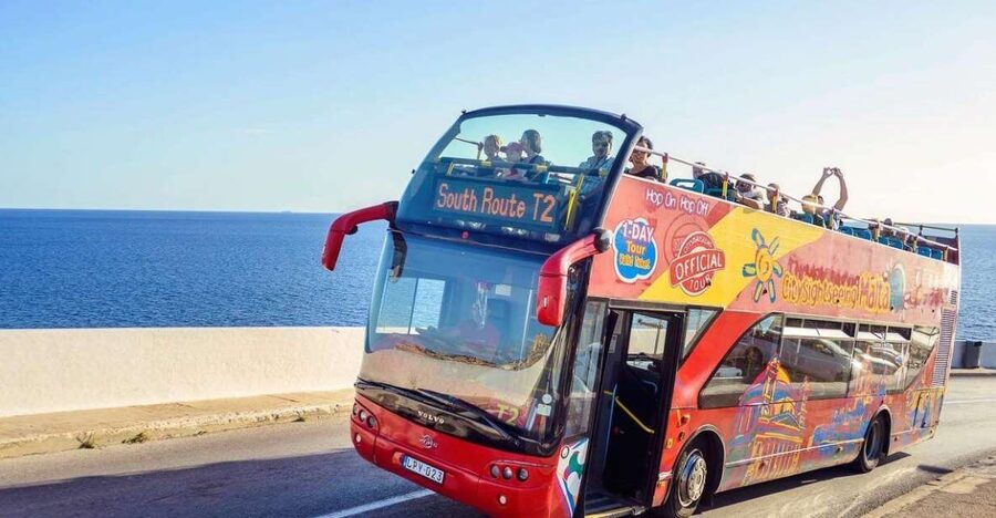 Gozo Day Pass Ferry and Hop-on Hop-off buses with audio Tour - The Hop-On Hop-Off Bus System in Gozo: Purple Route 1 vs Blue Route 2