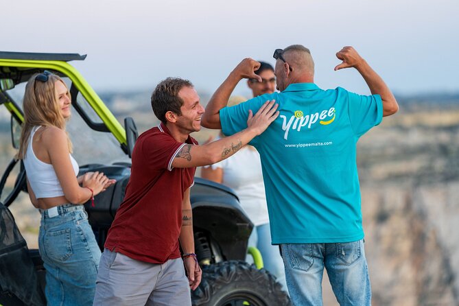 Gozo Jeep Safari Tour (4x4) + Comino (Blue Lagoon) boat trip! - Stop 2: Xlendi Bay for cliffs, water, and a quick town reset
