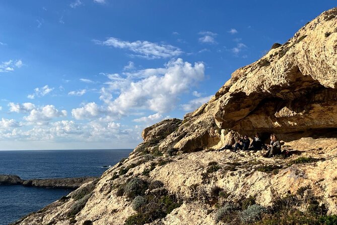 Gozo Unveiled Hiking: A Guided Hike tour in Gozo - Cliffs of San Lawrenz and Dwejra: where photos meet wind reality