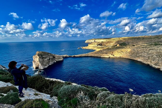 Gozo Unveiled Hiking: A Guided Hike tour in Gozo - Mgarr Ix-xini Beach and Ix-Xini Tower: the reward zone for walkers