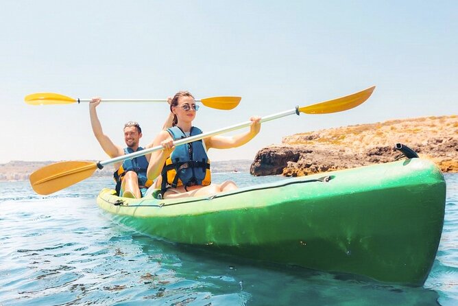 Guided Kayak Tour in St Paul's Island - St Paul’s Islands land break: birds, the statue, and a swim option