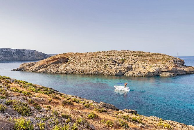 Half Day Blue Lagoon, Comino and Gozo Private Guided Boat Cruise - Crystal Lagoon: 30 minutes that’s built for swimming and snorkeling