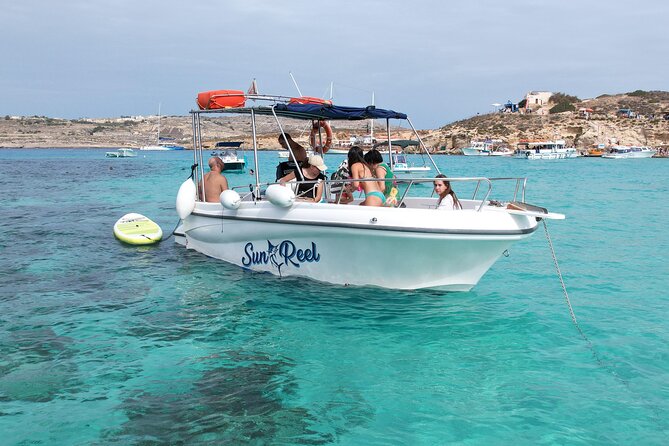 half Day Malta, Blue Lagoon, Comino & Gozo Private Boat Cruises - Blue Lagoon (between Comino and Cominotto): the classic calm stop