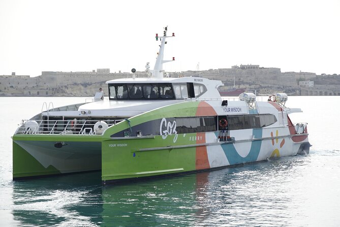 Highspeed Catamaran Crossing Between Malta and Gozo - Pets onboard: designated pet area, clear expectations