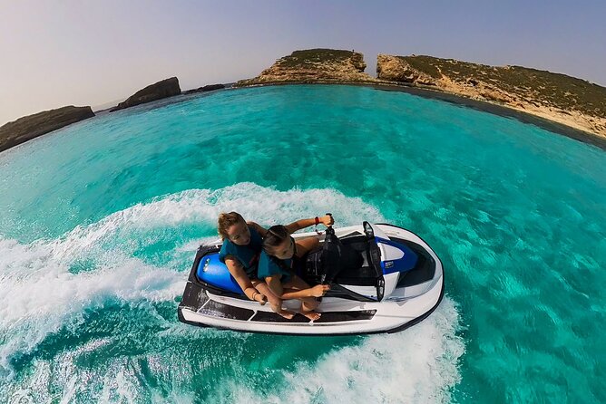 Jet Ski Rental Malta- Self Guided Jetski Hire Malta - Passenger rides for €10 extra, plus switching drivers