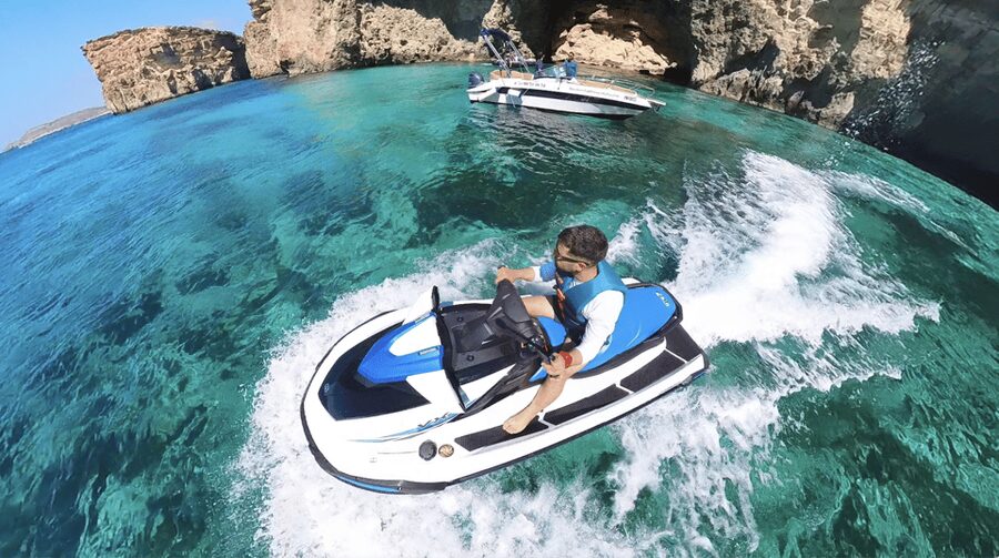 Malta 30 Minutes Jet Ski Rental / Hire - 2024 Yamaha VX - Your 30 minutes on the water: how the ride is paced