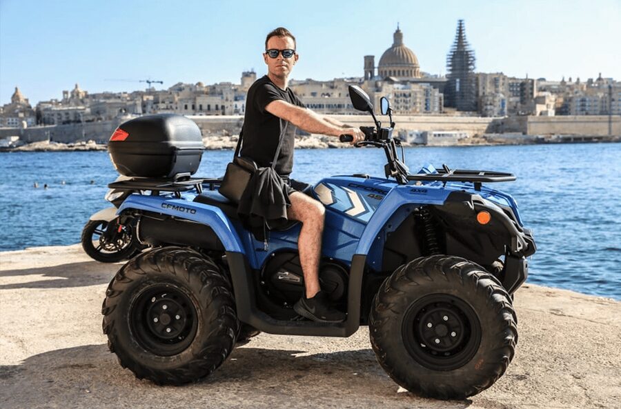 Malta: 4 hour Quad Bike Island Tour - Stop-by-stop route: north views, Mistra Bay swim, and southern viewpoints