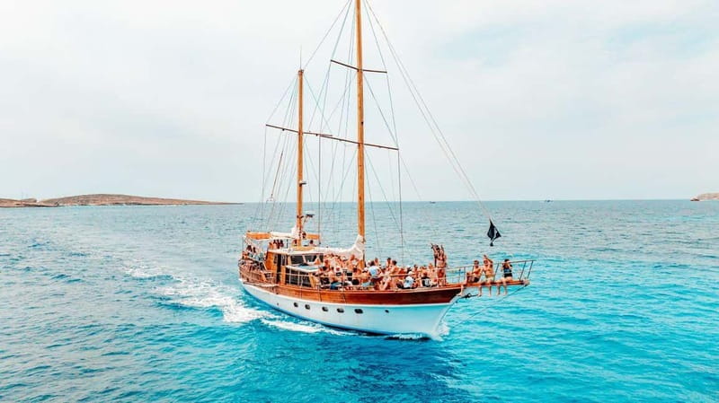 Malta: Around Comino Boat Trip with Gozo Guided Jeep Tour - Crystal Lagoon Stop: Photos First, Then Swim