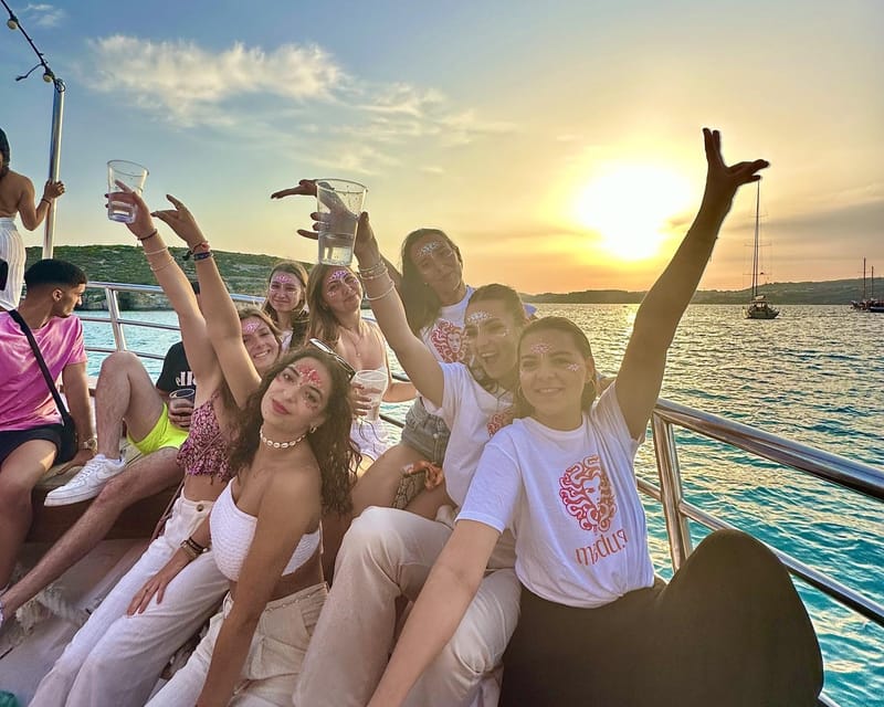 Malta: Boat Party to Blue Lagoon and Comino with Open Bar - The Open Bar: What’s Included (and what that changes)