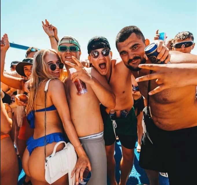 Malta: Boat Party + Watersport+ Comino+ OpenBar ALL INCLUDED - Comino Bay and the Lagoon Swim Stops That Make It Pay Off