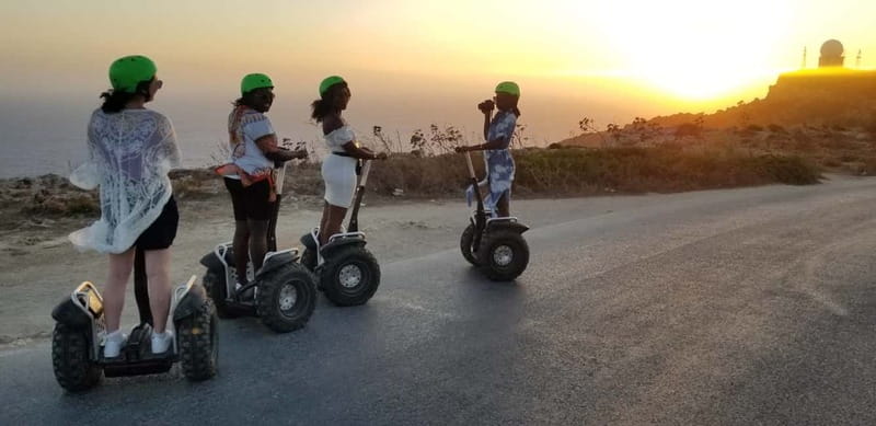 Malta by Segway: Dingli Cliffs Extended Sunset tour - Dingli Cliffs sunset: the 300-meter view with prehistoric context