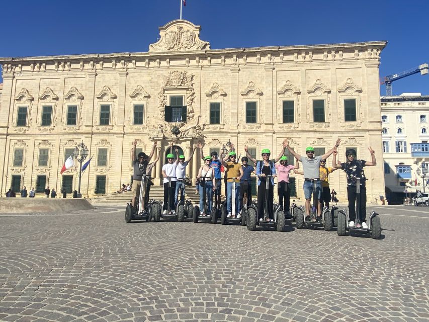 Malta by Segway: Valletta Experience - Auberge de Castille: classic Valletta in one stop