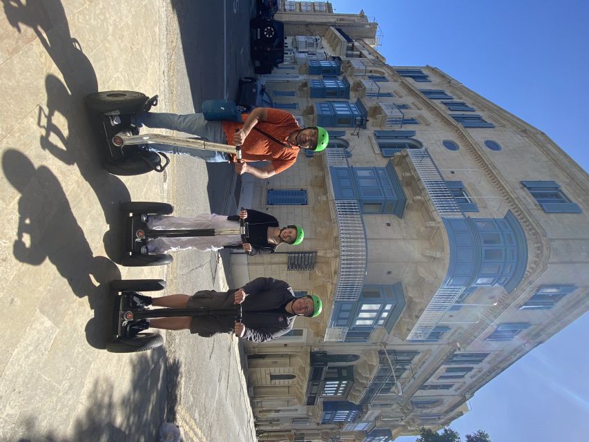 Malta by Segway: Valletta Experience - Upper Barrakka Gardens: the viewpoint stop your legs will thank you for
