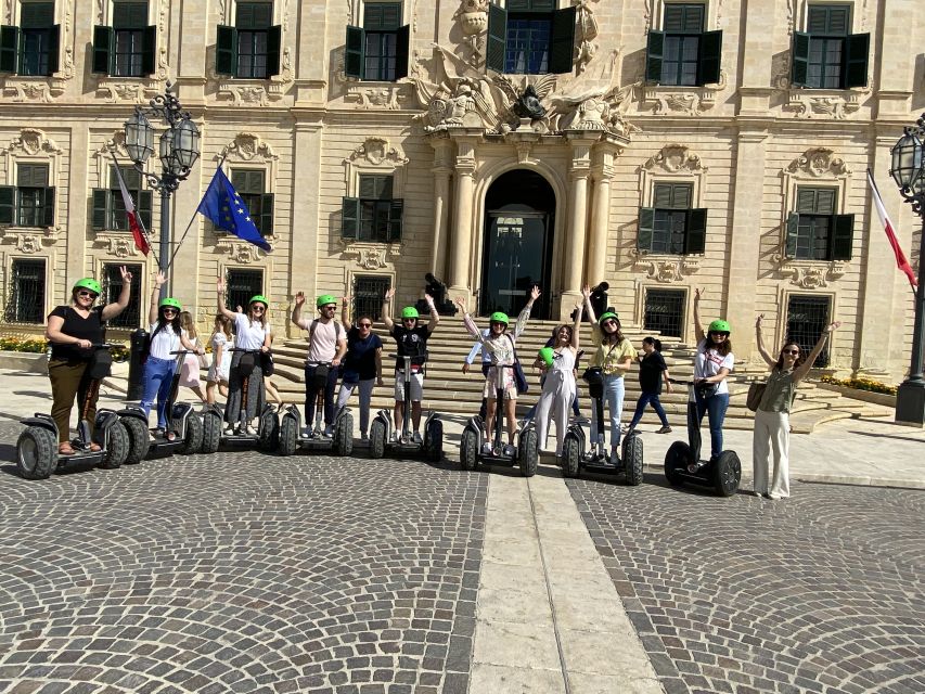 Malta by Segway: Valletta Experience - Parliament of Malta and Triton Fountain: finishing the civic loop